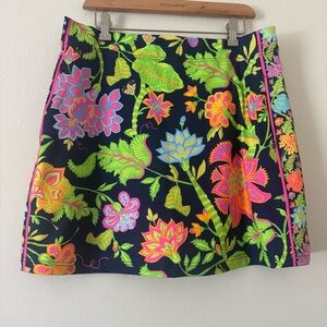 Floral Skirt with Vibrant Colors